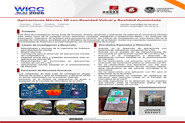 Aplicaciones Móviles 3D con Realidad Virtual y Realidad Aumentada